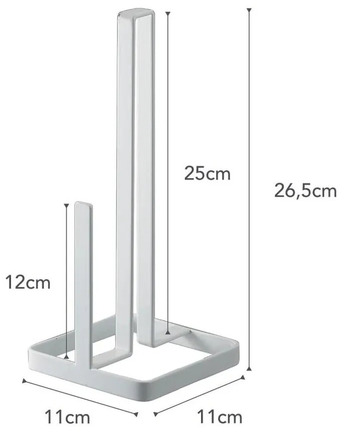 Biely stojan na kuchynské papierové utierky YAMAZAKI Tower