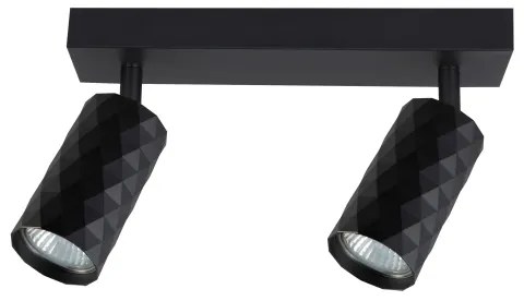 Brilagi - Bodové svietidlo SELE DIAMANT 2xGU10/30W/230V čierne