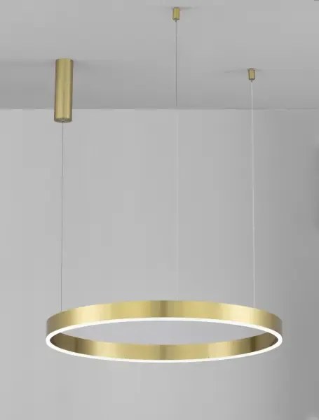 LED luster Motif 80 zlaté CCT s diaľkovým ovládaním