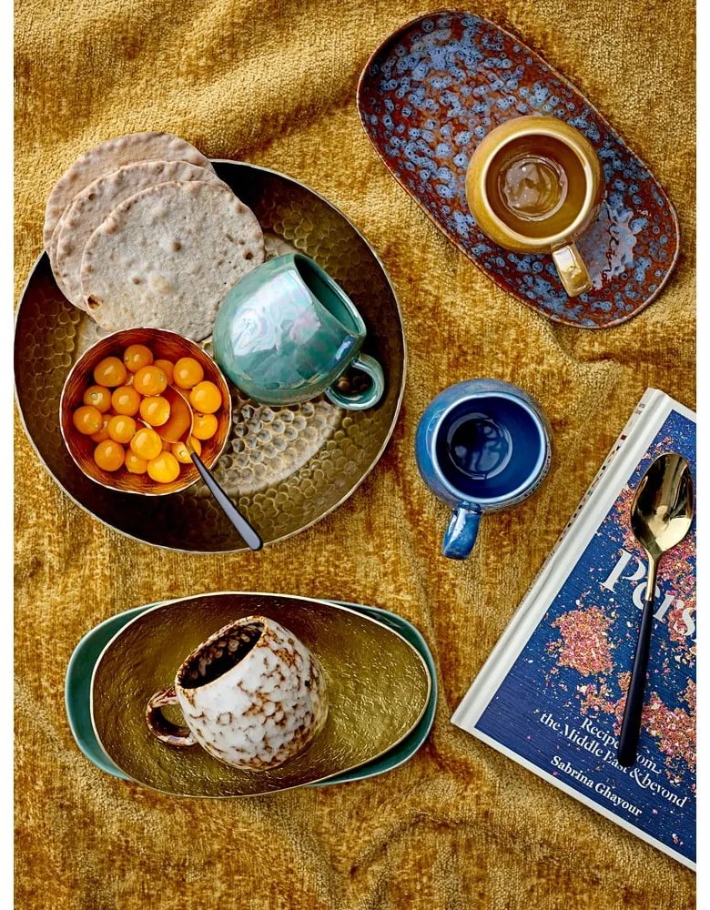 Hnedý/béžový keramický hrnček 280 ml Paula – Bloomingville