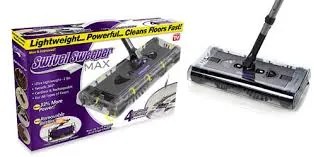 Akumulátorový zmeták Swivel Sweeper MAX - sivý