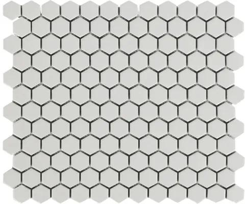 Keramická mozaika Mirava Hexagon 29,6 x25 cm