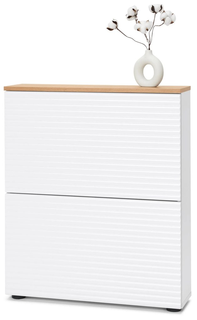 Výklopná zásuvka na topánky s 2 priečinkami