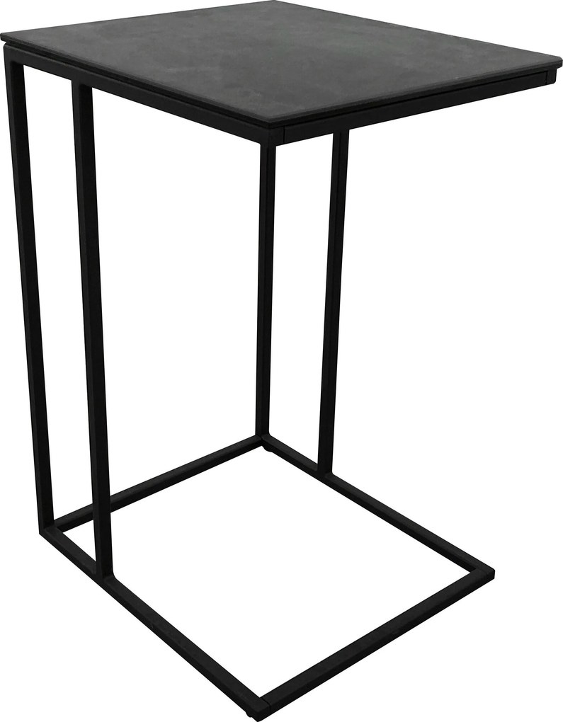 XXXLutz PRÍRUČNÝ STOLÍK, čierna, tmavosivá Carryhome - Stolíky do obývačky - 002465000701