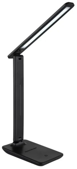 Globo 58439SA - LED, dotykovo stmievateľná dobíjateľná stolná lampa BRIGHTON LED/4W/5V 1800 mAh čierna