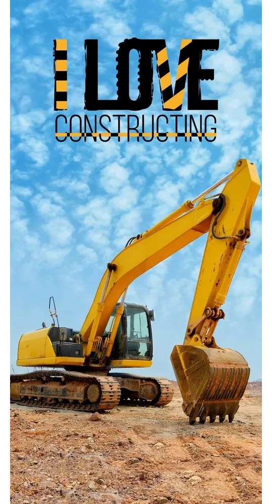 Jerry Fabrics Detská osuška s potlačou - Bing | 70 x 140 cm