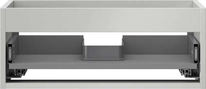 Mexen Box-A, závesná skrinka 60 cm, 1 zásuvka, sivá matná, 91AX0-0600-235-1-62