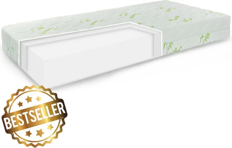 Matrac Comfort Bamboo 90x200 cm EMI 1+1 ZADARMO