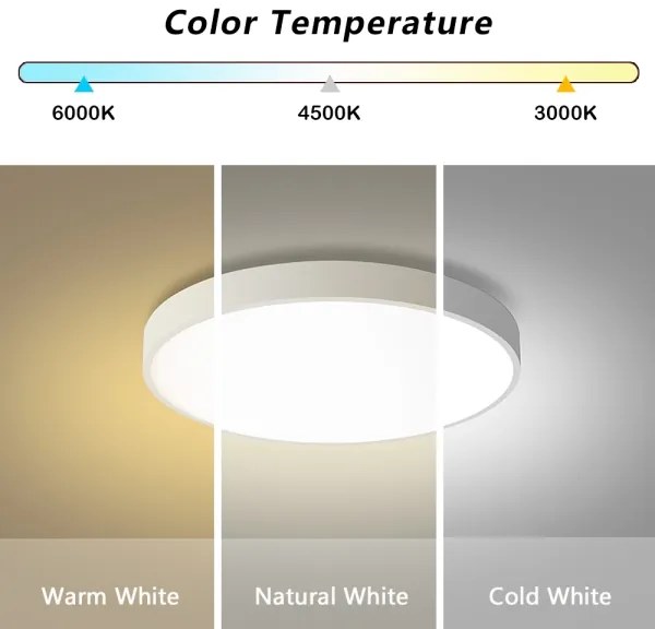 Brilagi - LED stmievateľné svietidlo POOL LED/60W/230V 3000-6000K priemer 60 cm biela + diaľkové ovládanie