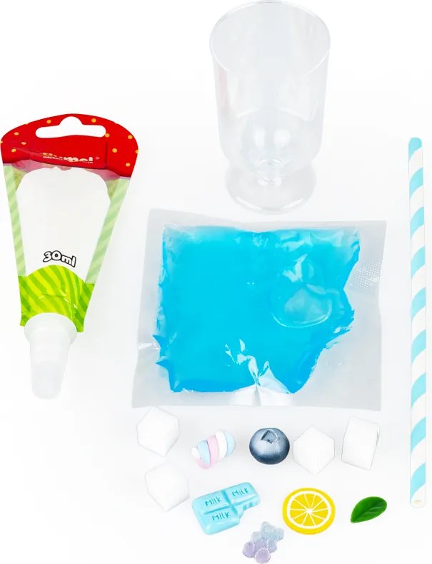 Zdobenie – Zmrzlinový koktail | Kreatívna sada na výrobu hračkárskeho dezertu