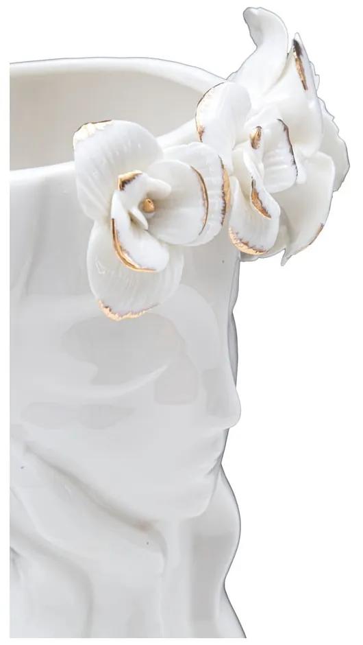 Biela porcelánová váza Mauro Ferretti Cute Woman