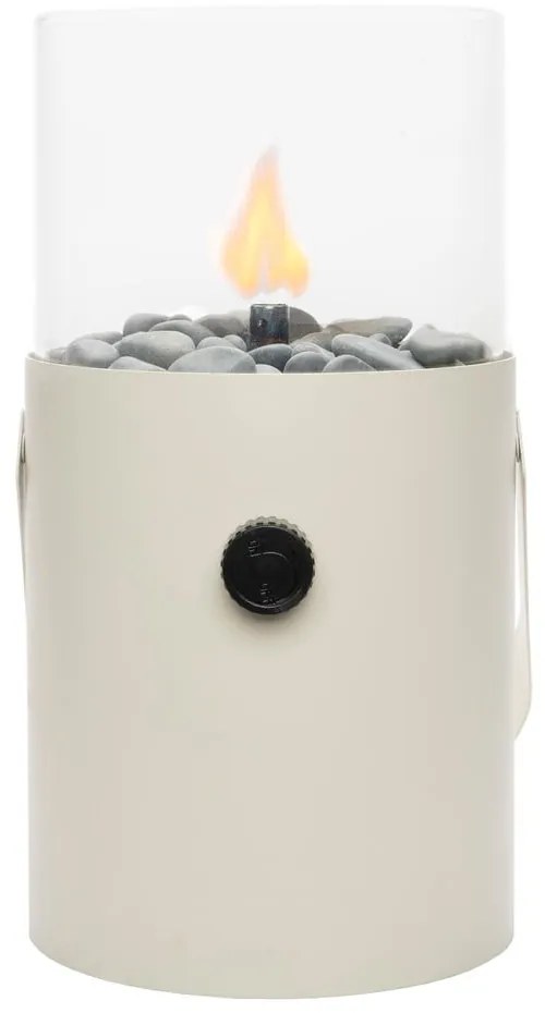 Plynový lampáš COSI Cosiscoop Original, kov slonová kosť ~ Ø16 x výška 30 cm