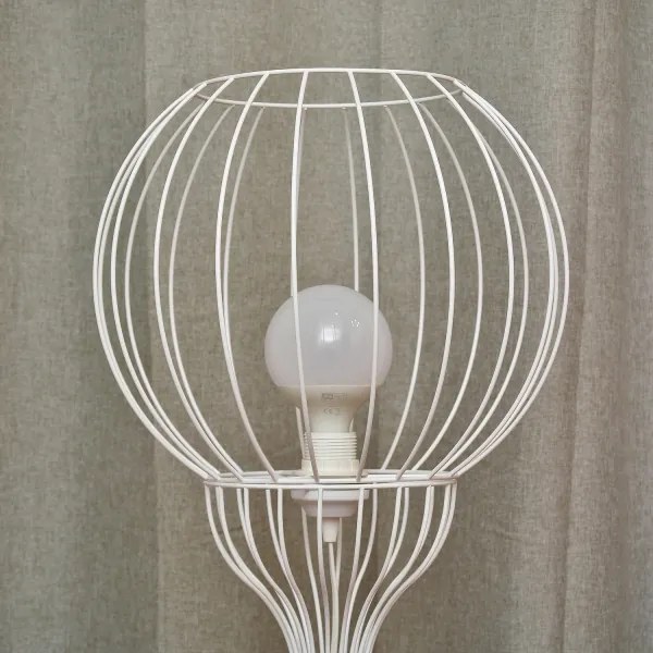 Stojacia lampa MERCURE 1xE27/15W/230V biela