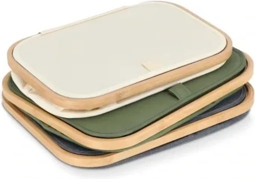 Kôš na bielizeň NOLVIO 40 L, modrosivý