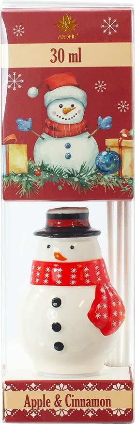 ARÔME Keramický Snehuliak, Apple & Cinnamon