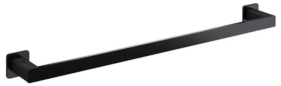 OMNIRES NL80216BL - Nástenný vešiak na uteráky NELSON 62 cm matná čierna