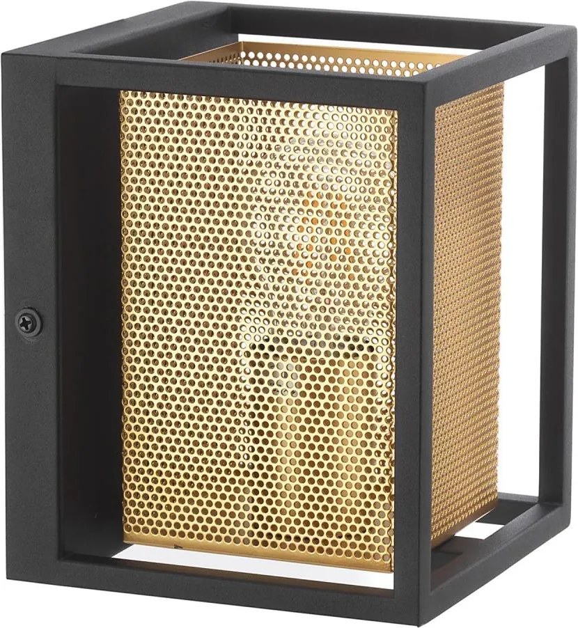 ONLI - Nástenné svietidlo MALIK 1xE27/22W/230V zlatá/čierna