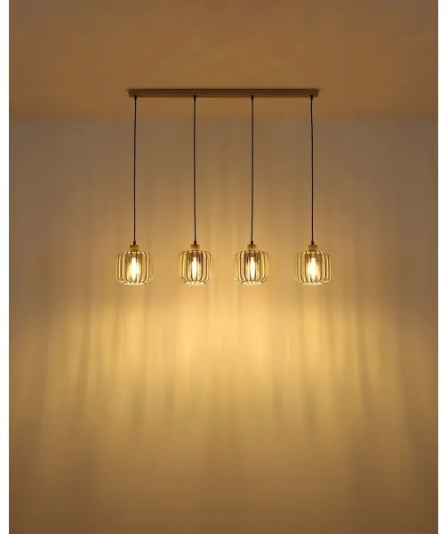 Globo 15758-4H - Luster na lankách ALFRED 4xE27/40W/230V