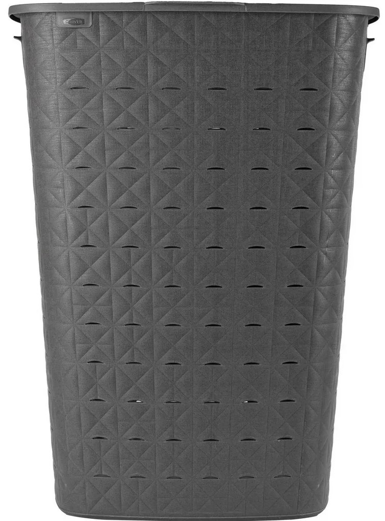 Curver Kôš na špinavú bielizeň Softex 56 l, tmavosivá