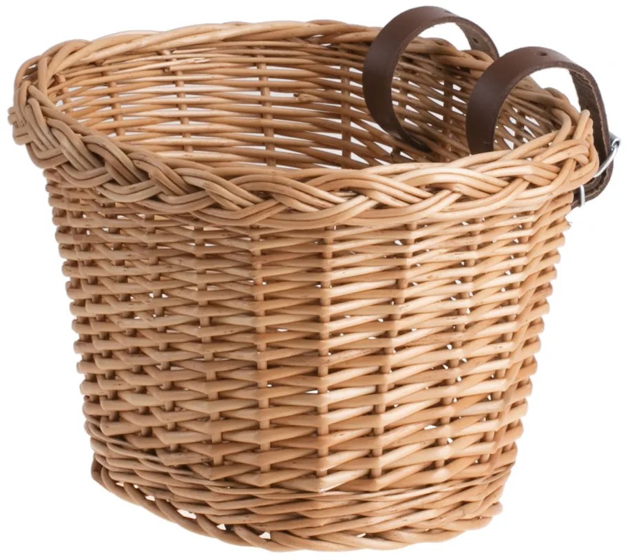 Prútený kôš na bicykel Bambini I.š. 27 x hl. 22 x v. 17(cm)