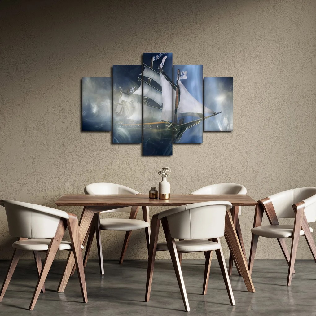 Obraz - Loď duchov (150x105 cm)