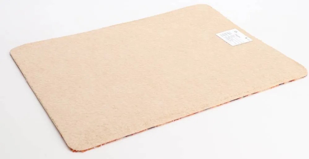 ITC, AKCIA: 60x340 cm Koberec metráž Drops 64, šíře, oranžová, filc, chodba / predsieň