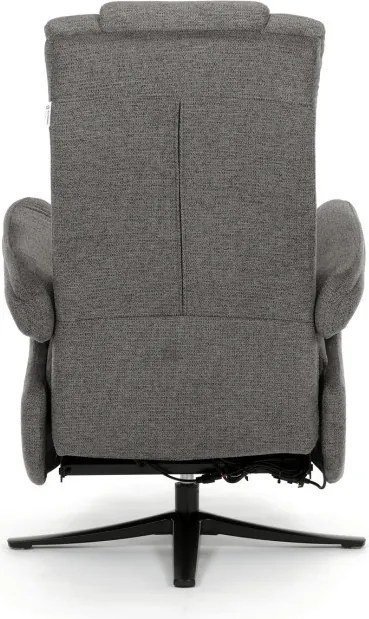 Polohovacie kreslo sivé, elektrické TV-C5590 GREY2
