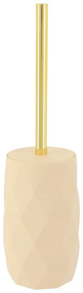 WC kefa Lorantos, béžová/so zlatými prvkami