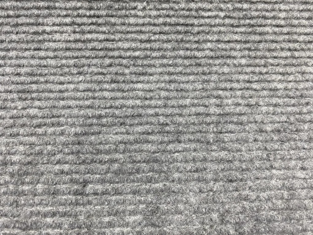 Vopi koberce Metrážový koberec Quick step šedý - Rozměr na míru bez obšití cm