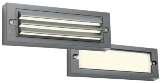 Redo 90330 - LED Vonkajšie nástenné svietidlo KRUP LED/6W/230V IP65 antracit