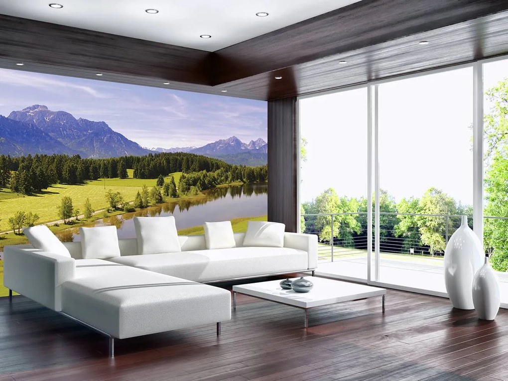 Fototapeta - Jazero (152,5x104 cm)