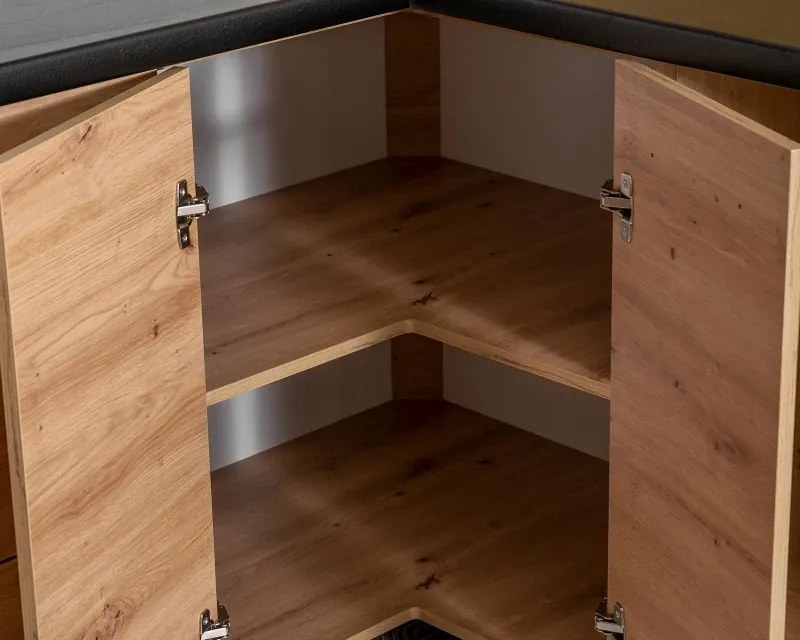 Rohová kuchynská linka Langen 240x180cm