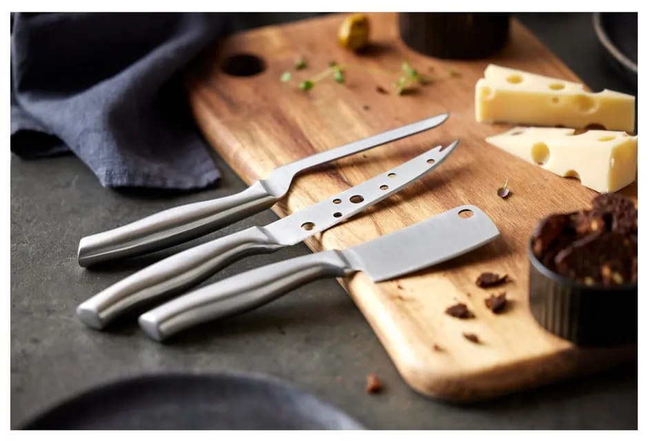 Drevená doštička na krájanie s príslušenstvom 22x38 cm – Holm