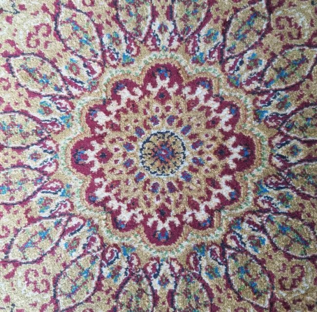Koberec Exkluzívny Qum Silk 01 modrý