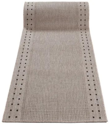 Behúň Floorlux 20329 strieborný / čierny