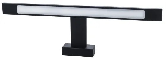 LED Kúpeľňové nástenné svietidlo SHINE LED/7W/230V 40 cm IP44 čierne