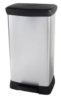 Plastový odpadkový kôš na triedený odpad/pedálový 23+23 l Deco - Curver