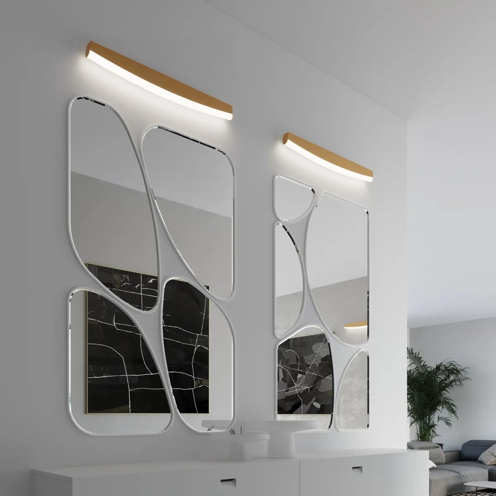 Nástenné LED svietidlo Jorun 60, 1x LED 8w, 4000k, g