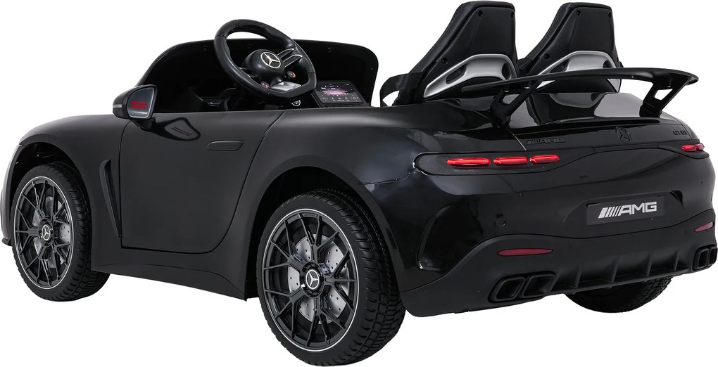 Ramiz Mercedes-Benz GT63 AMG elektrické autíčko pre deti čierne