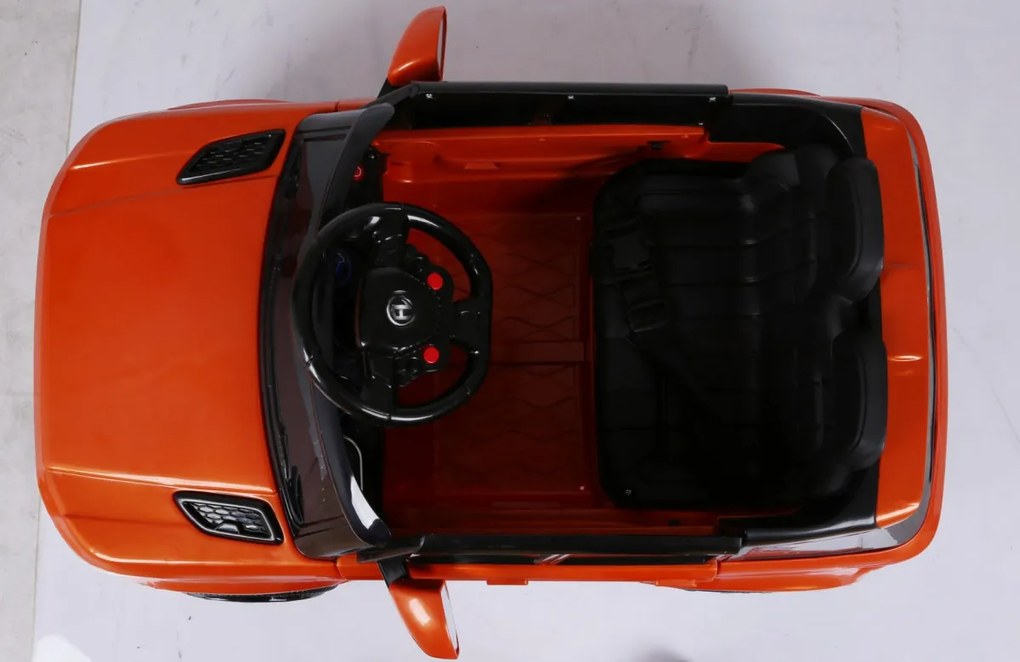 Ramiz Štartovanie auta na batérie, oranžové SUV + diaľkové ovládanie