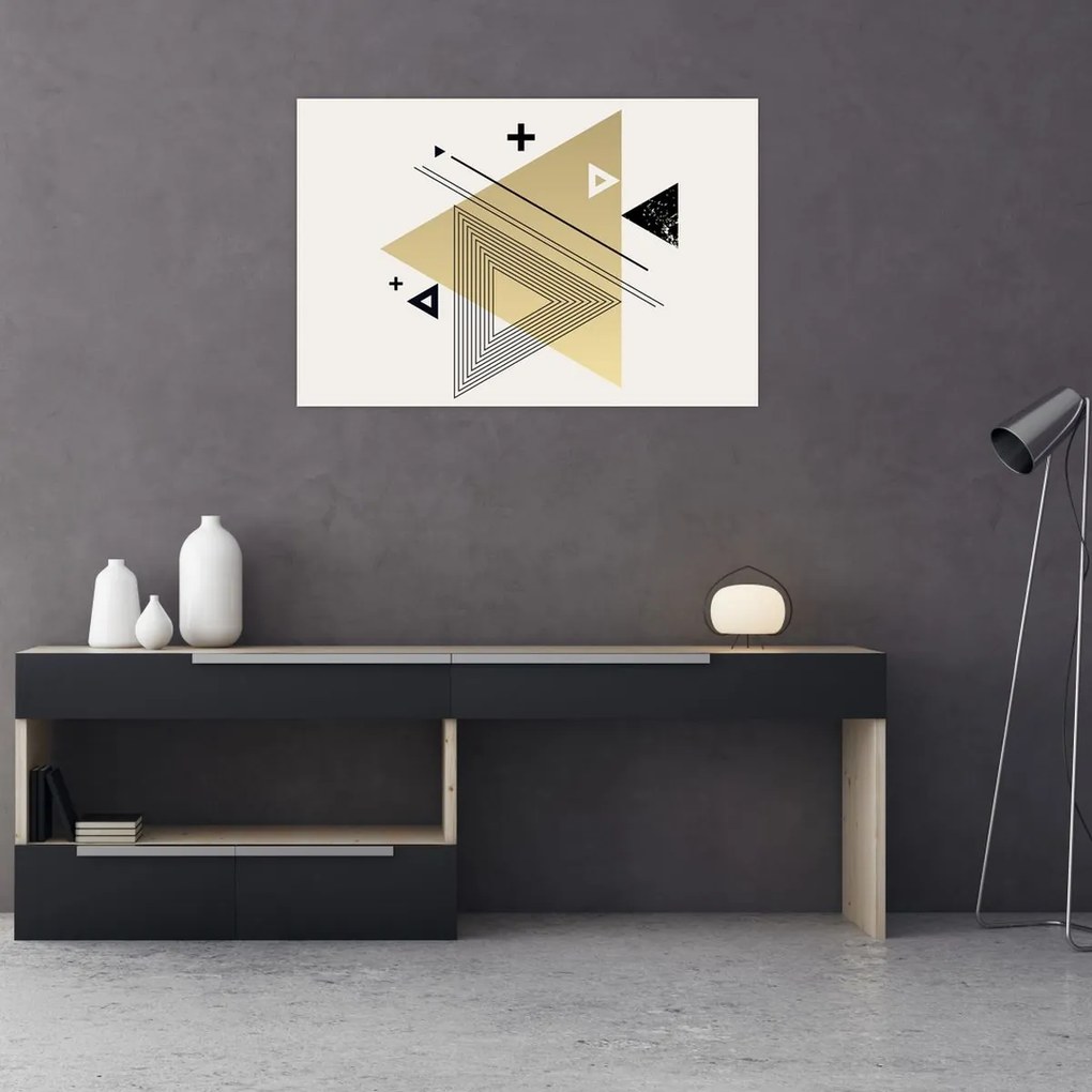 Obraz - Geometrické tvary N⁰4 (90x60 cm)