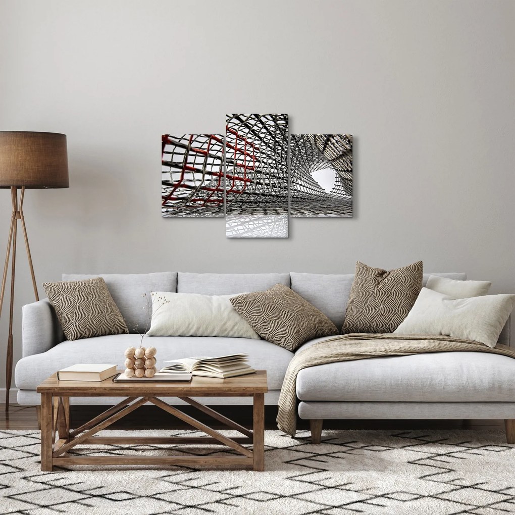 Obraz železné konštrukcie (90x60 cm)