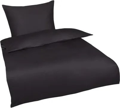Obliečky Satin, antracitové%
