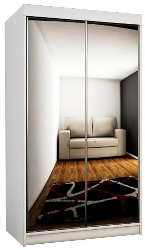 Skriňa Top 21 100 Biely