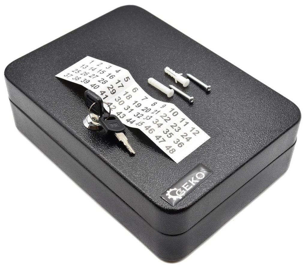 GEKO KOVOVÁ SCHRÁNKA NA KĽÚČE G10906