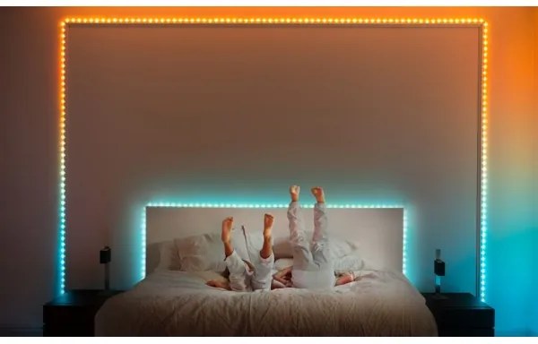 Twinkly TWD200STP-TEU - LED RGB Vonkajší stmievateľný pásik 200xLED 10m IP44 WiFi
