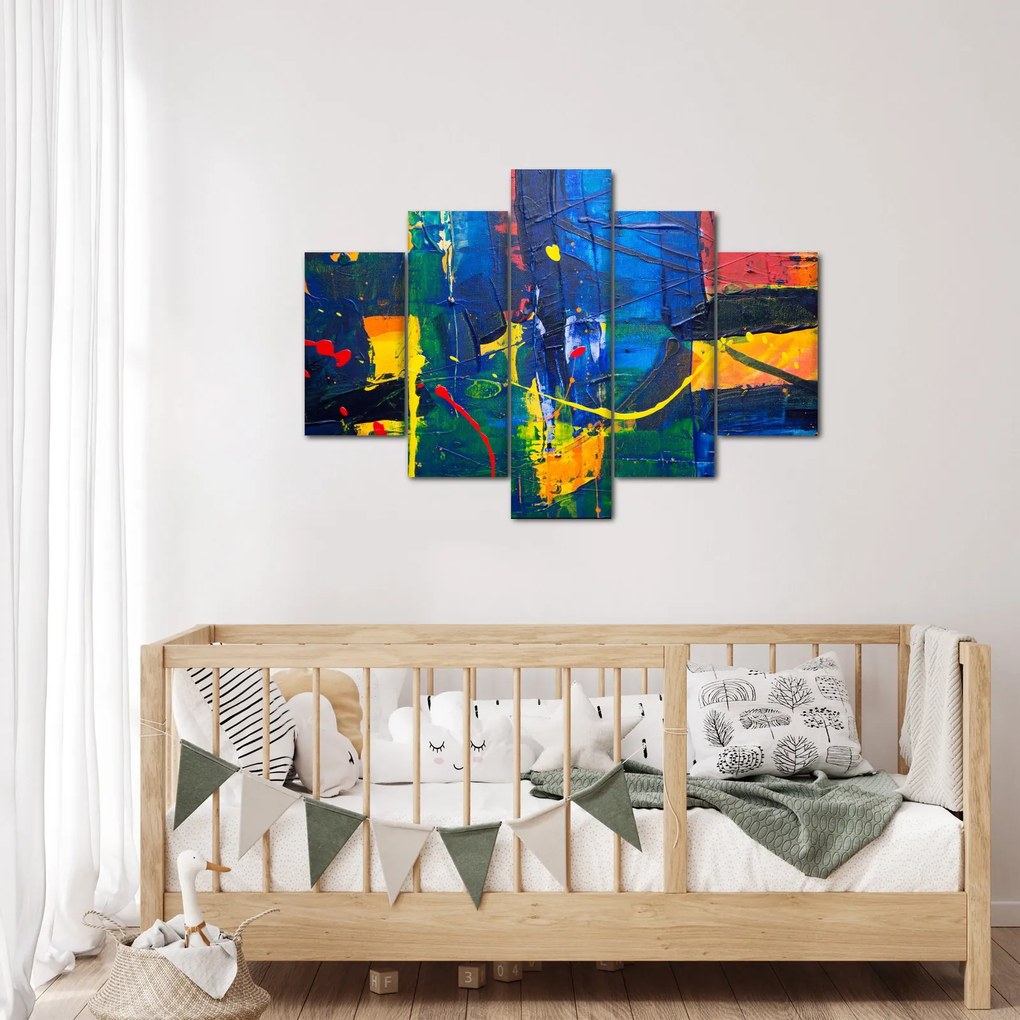 Obraz - Abstrakcia (150x105 cm)