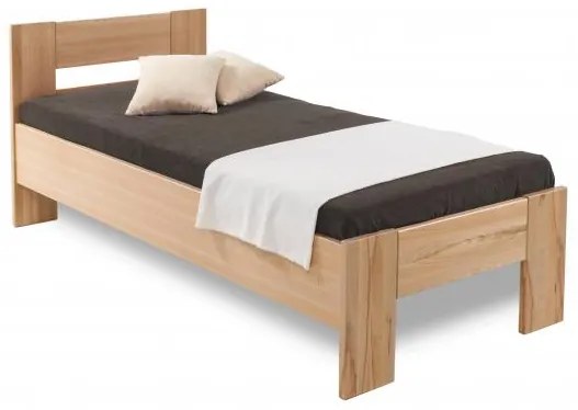 Drevená posteľ LENKA - buk, 200x90