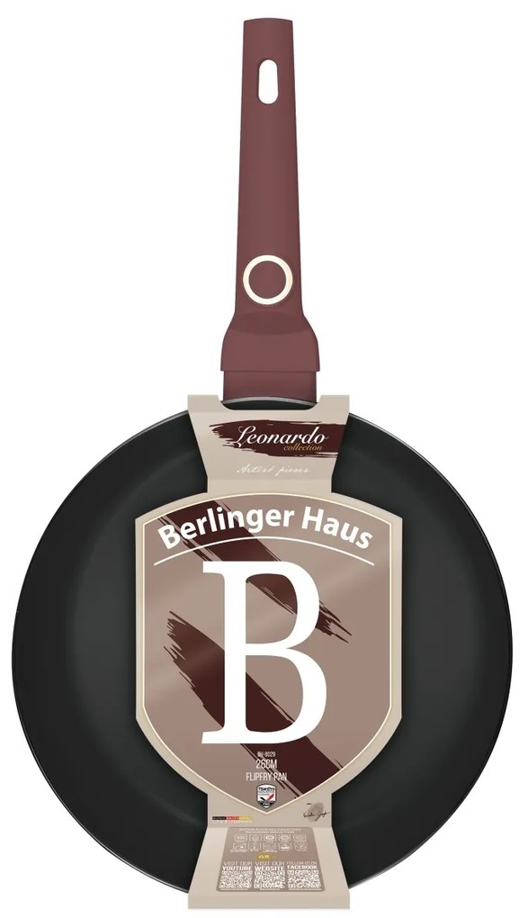 BerlingerHaus Flipová panvica Leonardo 26 cm