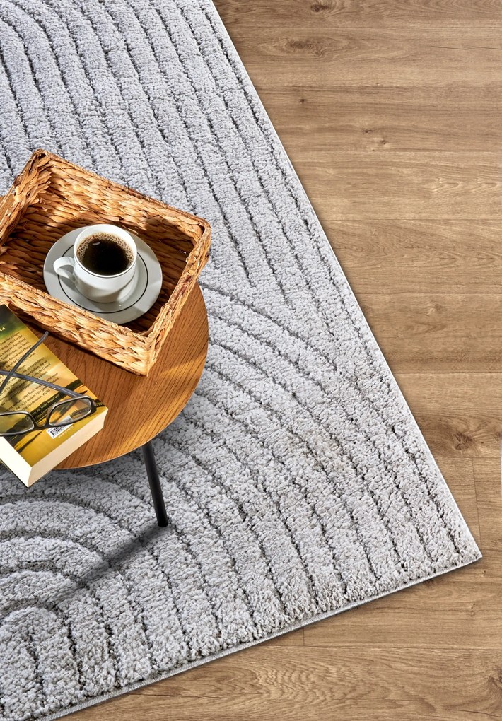 Kusový koberec New York 106205 Light Grey, 80x120, šedá, obývacia izba, ELLE Decoration